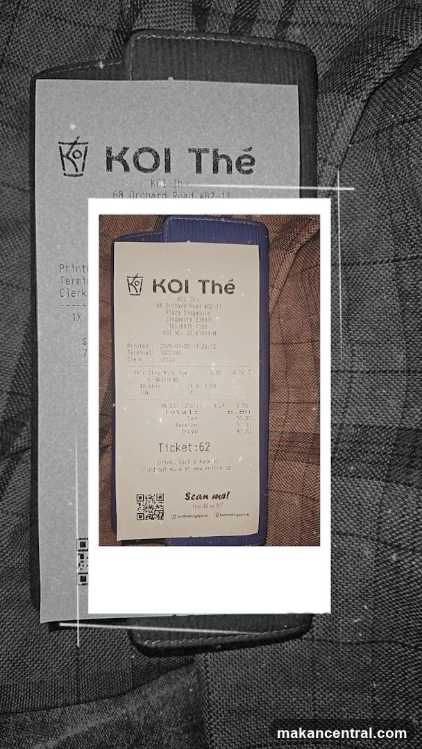 Koi The Receipt