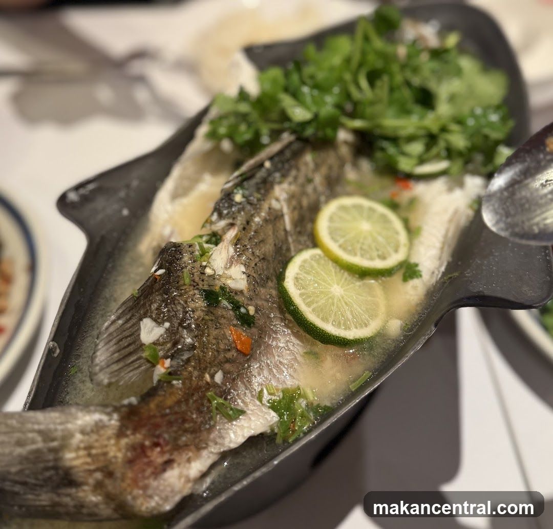 Steamed Fish Dish