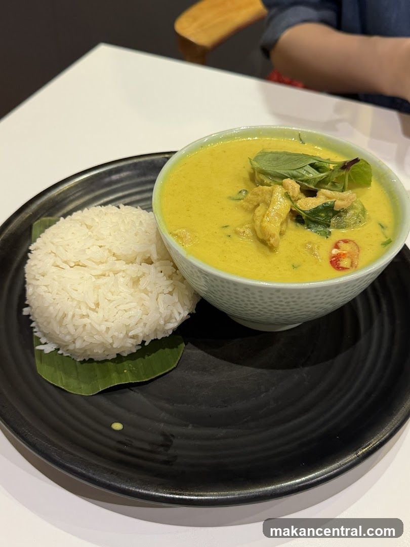 Food served at a restaurant