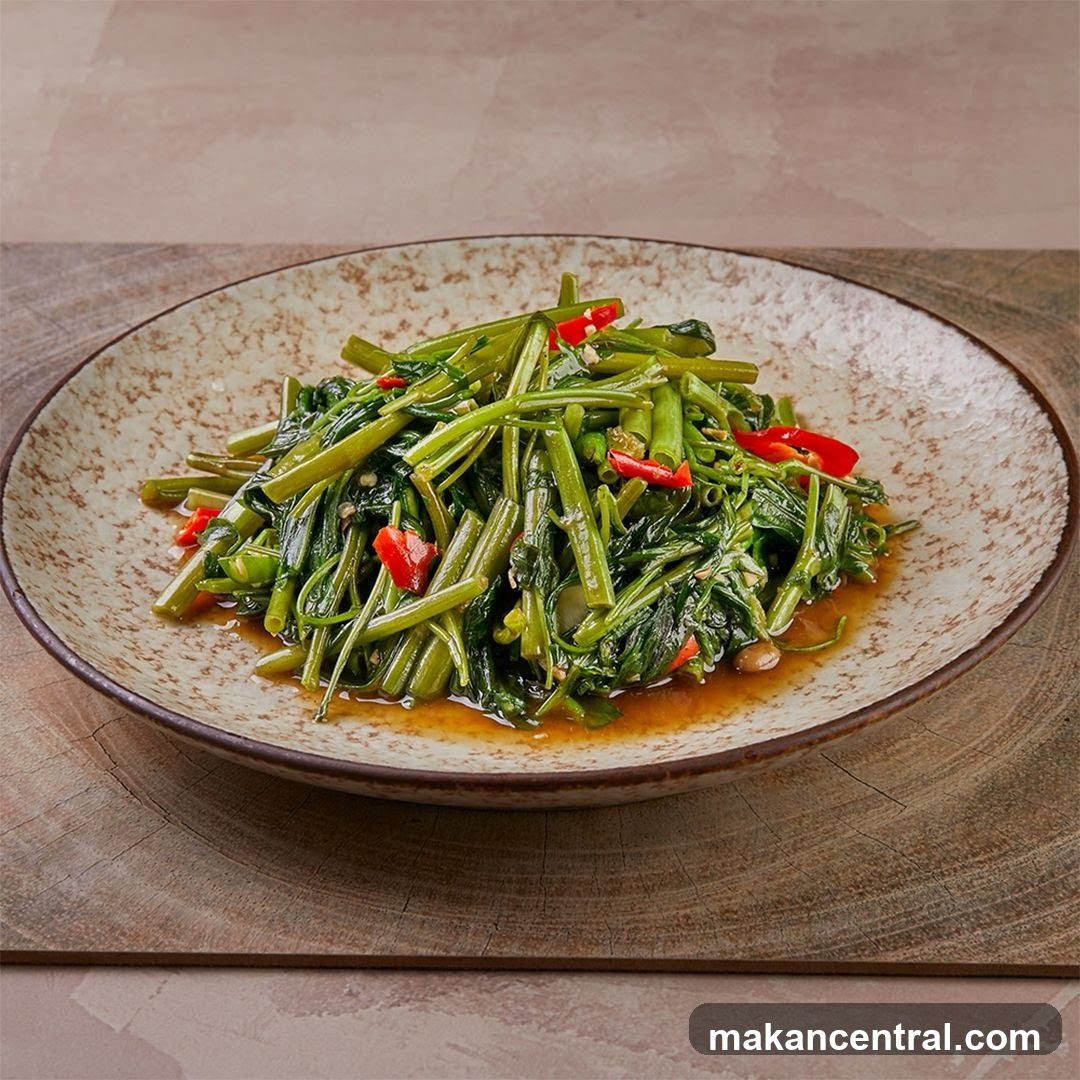 Stir-fried Greens with Chili