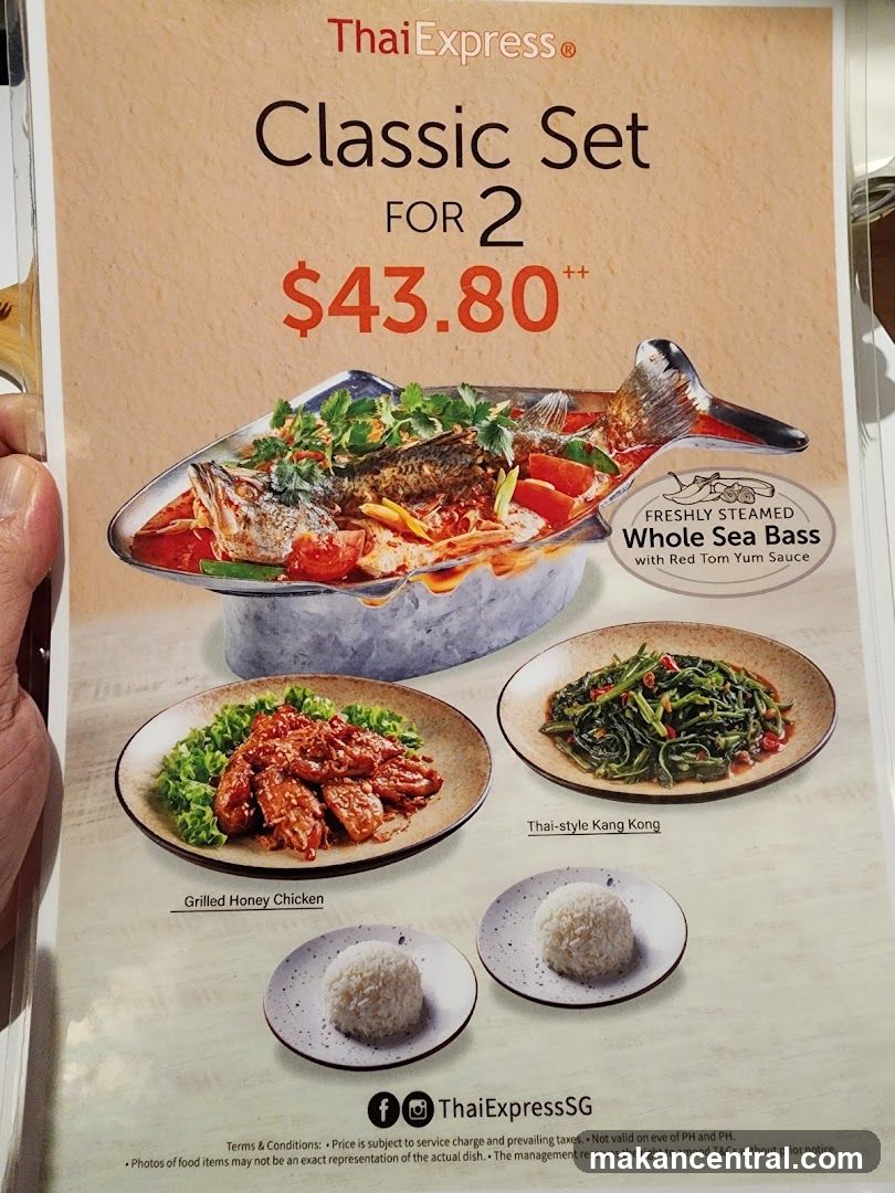 ThaiExpress promotional flyer