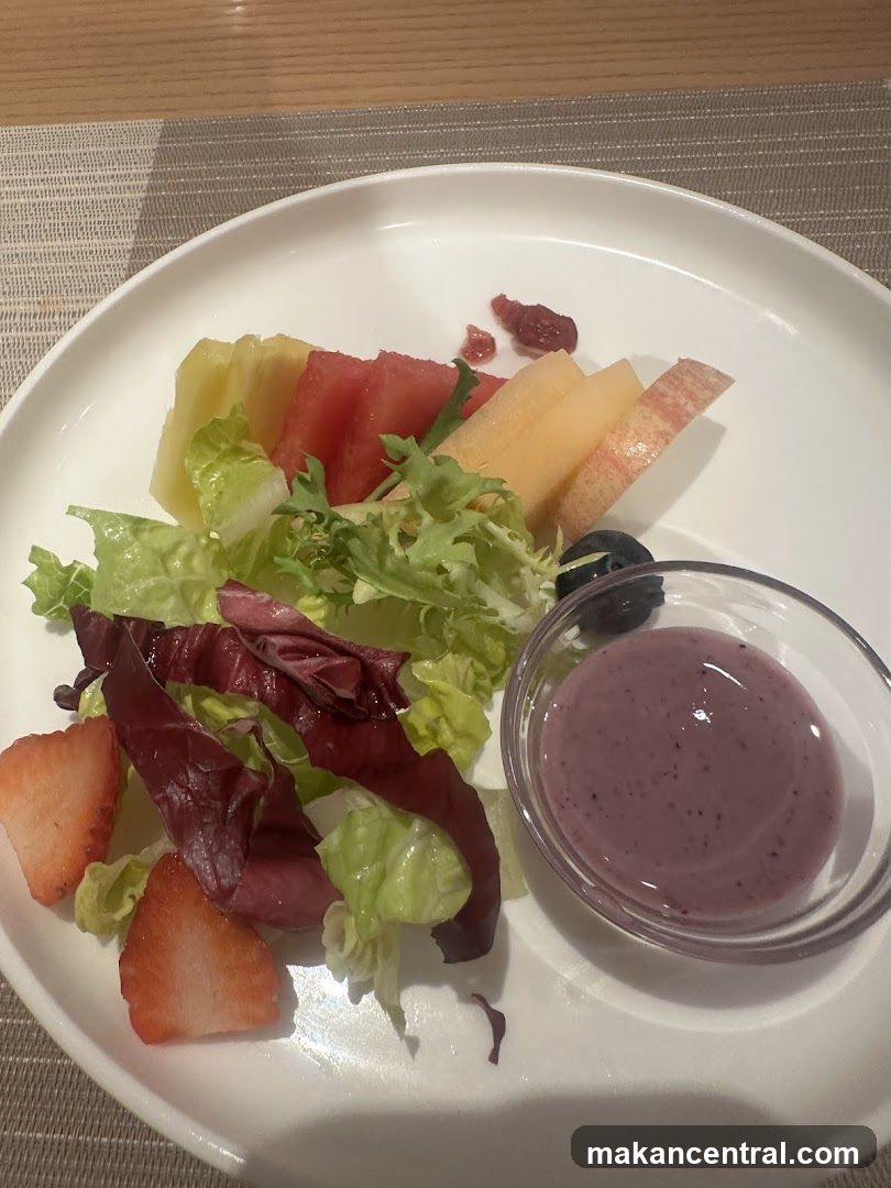 Fruit Salad with Dressing