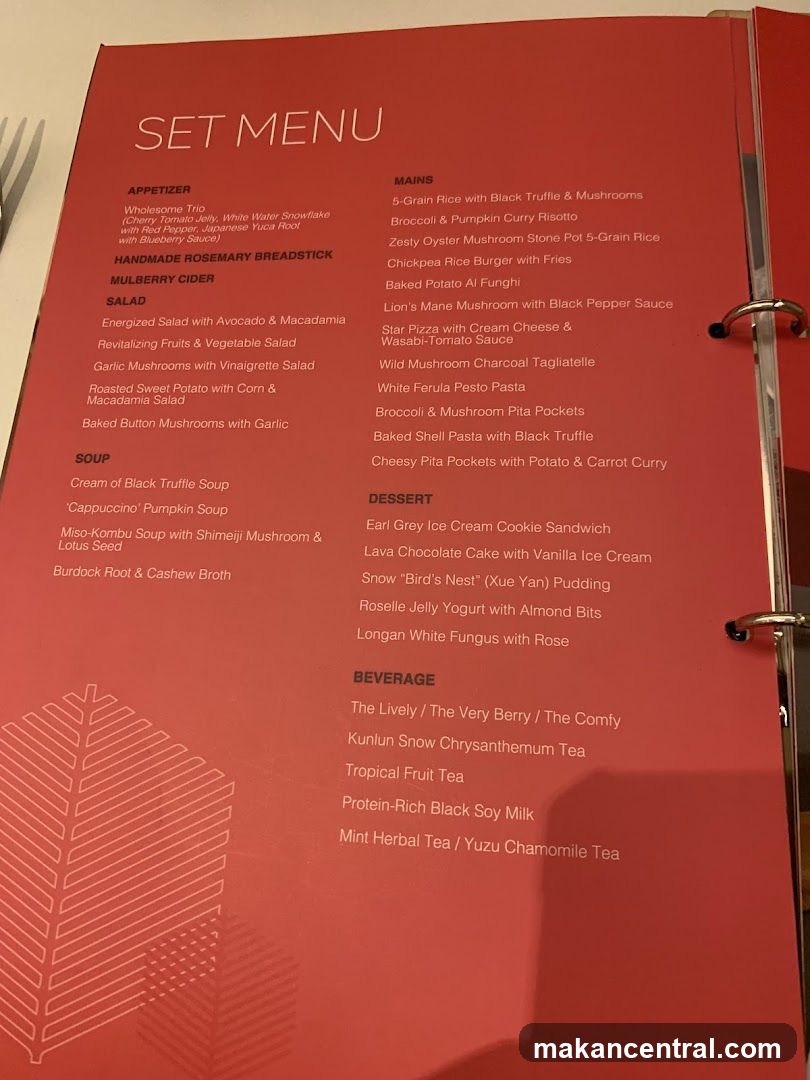 Set Menu