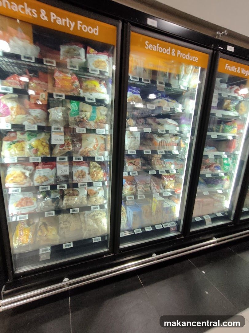 Frozen Food Section