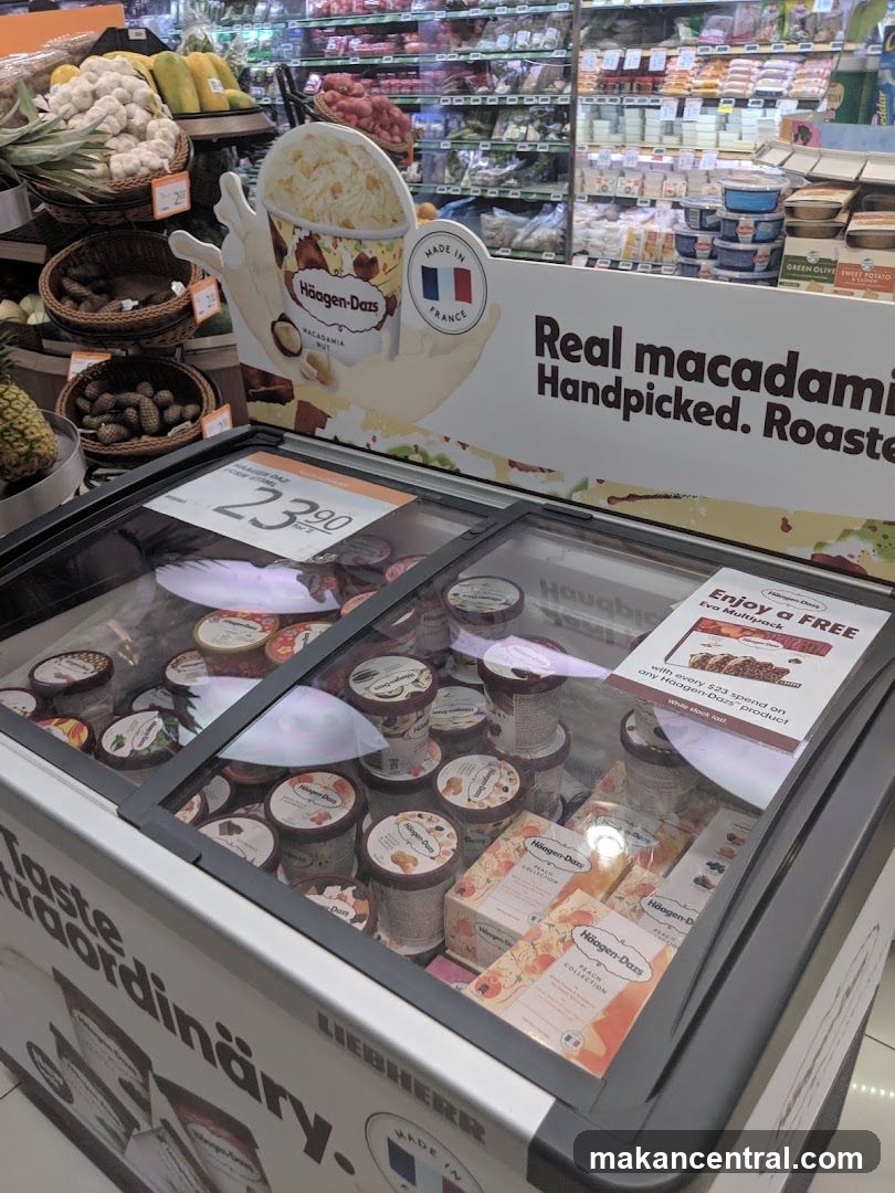 Haagen-Dazs Ice Cream Display