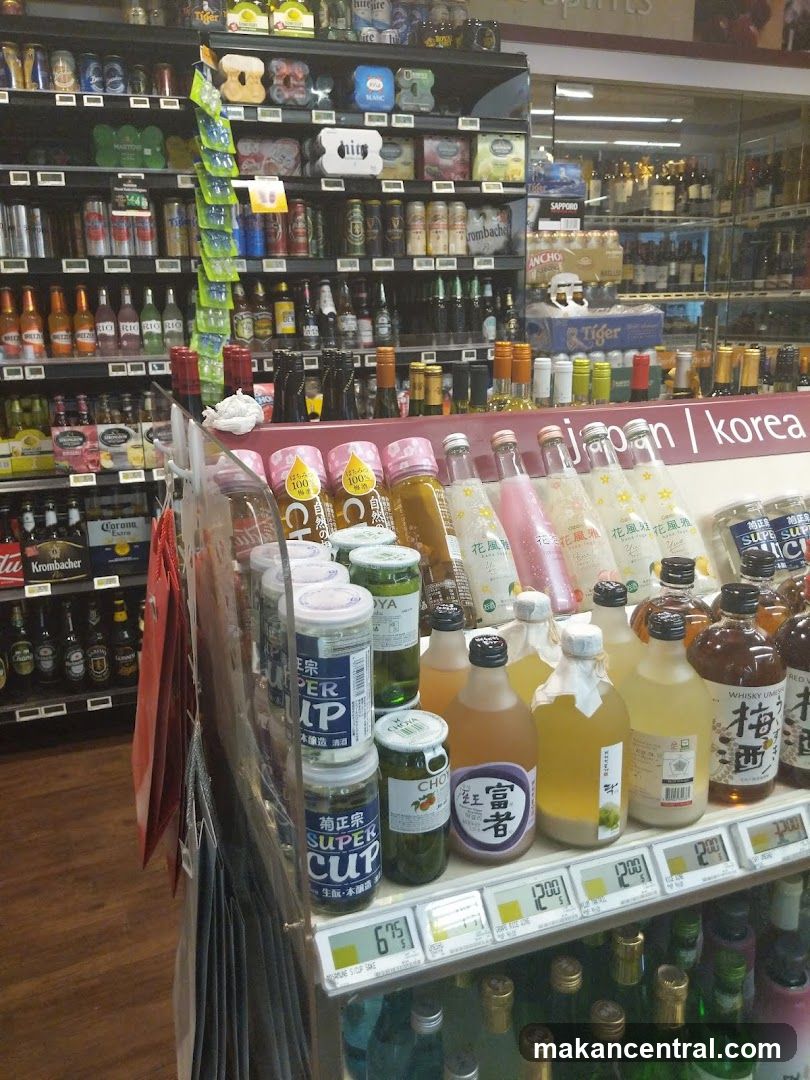 Store Interior Beverage Section