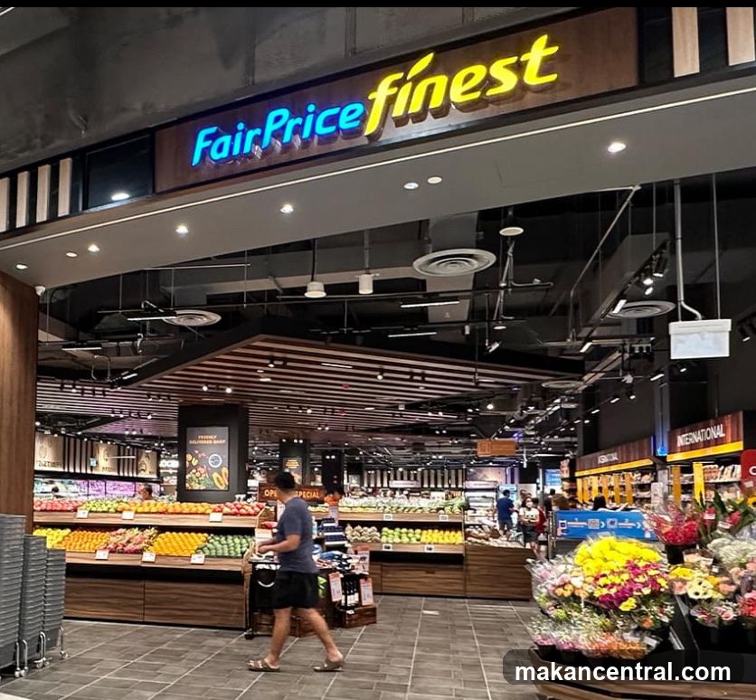 FairPrice finest store interior