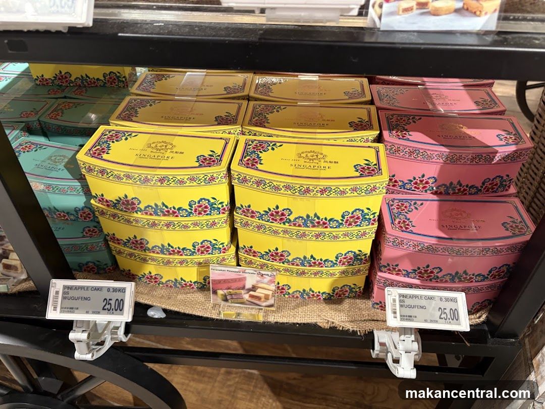 Store Display of Singaporean Desserts