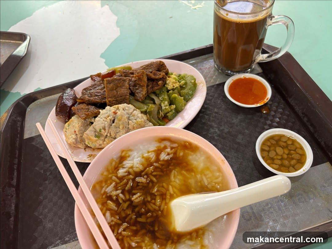 Ghim Moh Porridge and Rice