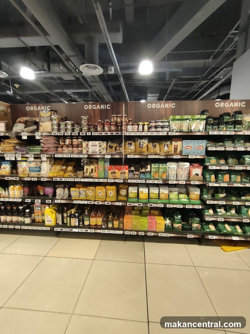 Grocery Store Organic Section