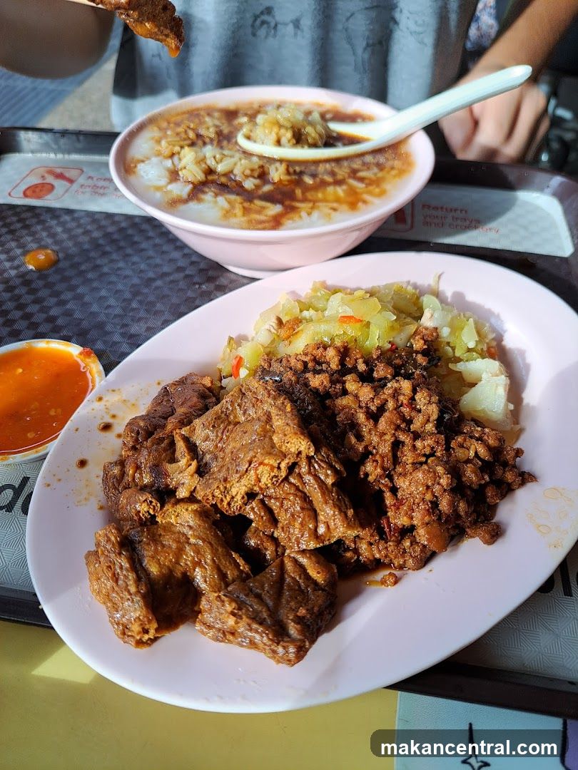 Food at a stall