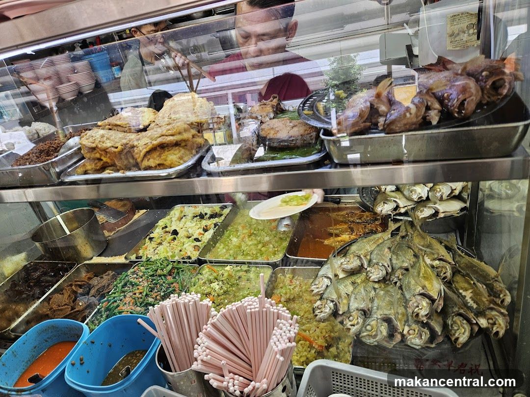 Food stall display