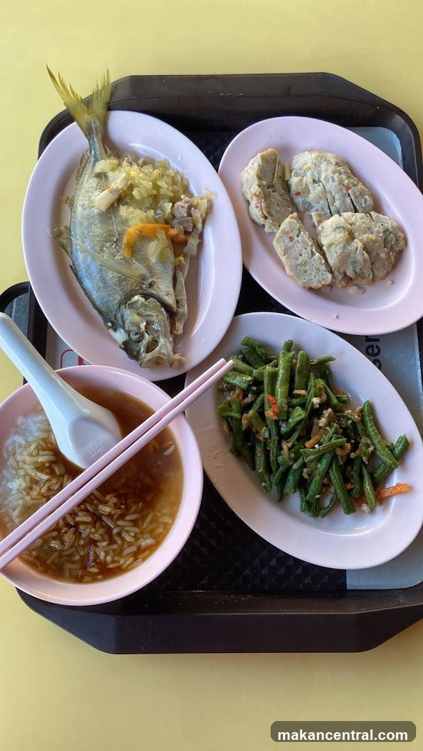 Food Tray at Eatery
