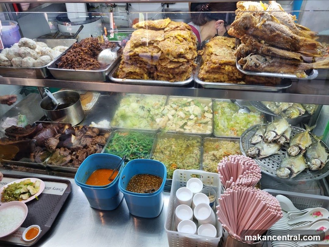 Food stall display