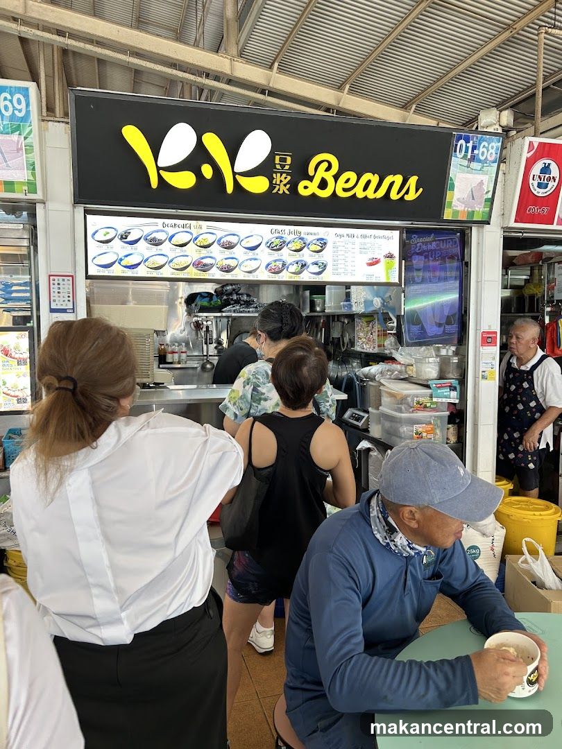 Food stall interior