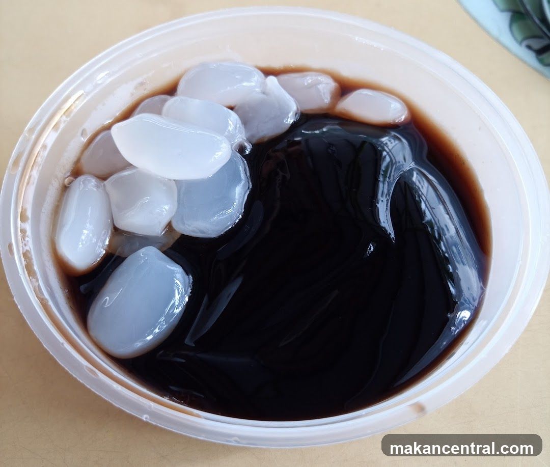Dessert in plastic container