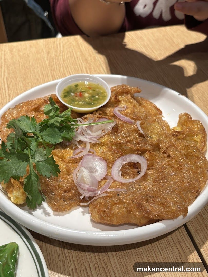 Food served at a restaurant
