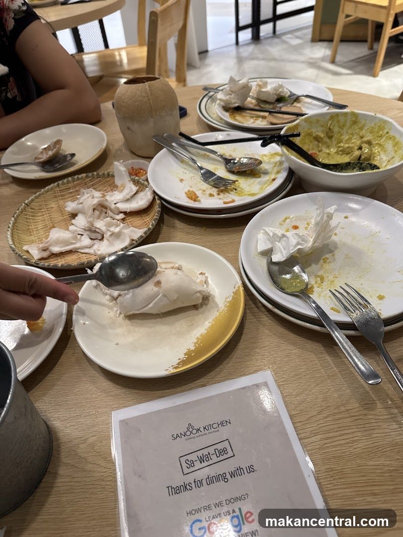 Dining Table After Meal