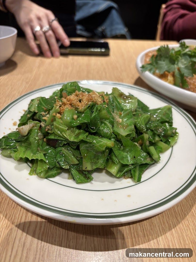 Dining Table with Vegetable Dish
