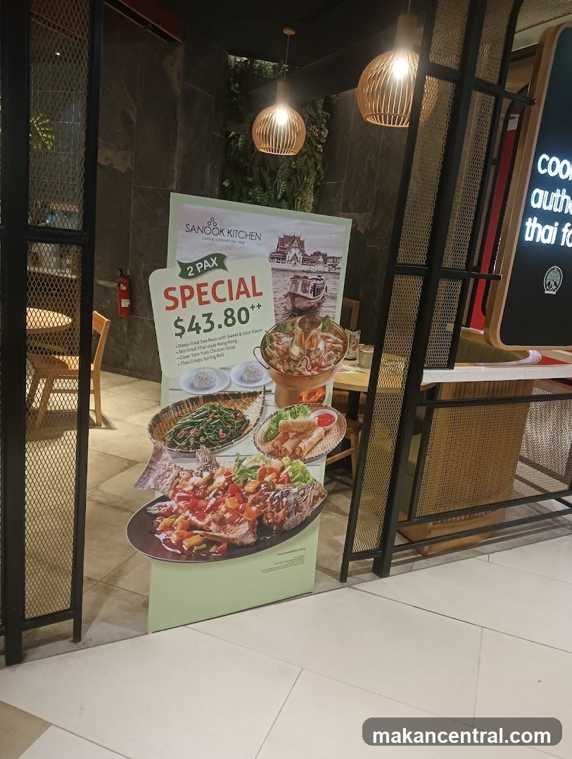 Sanoook Kitchen promotional display