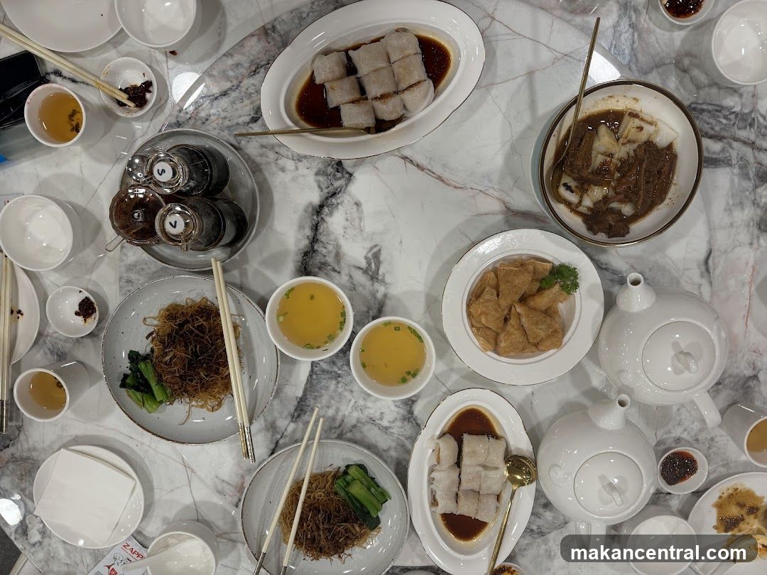 Dining Table with Chinese Cuisine