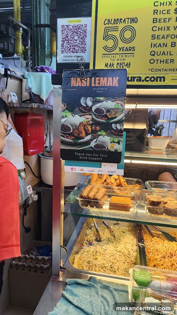 Food stall interior