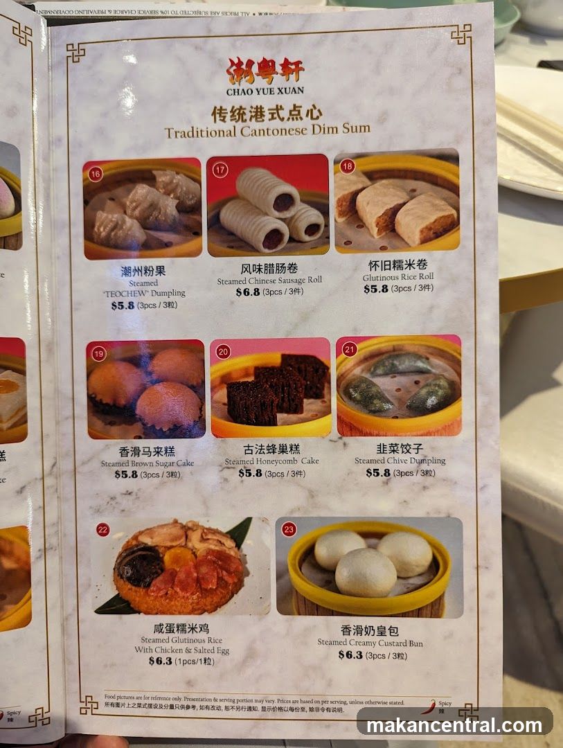 Traditional Cantonese Dim Sum
