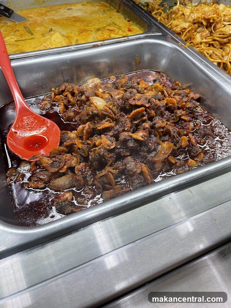 Food Display in Serving Counter
