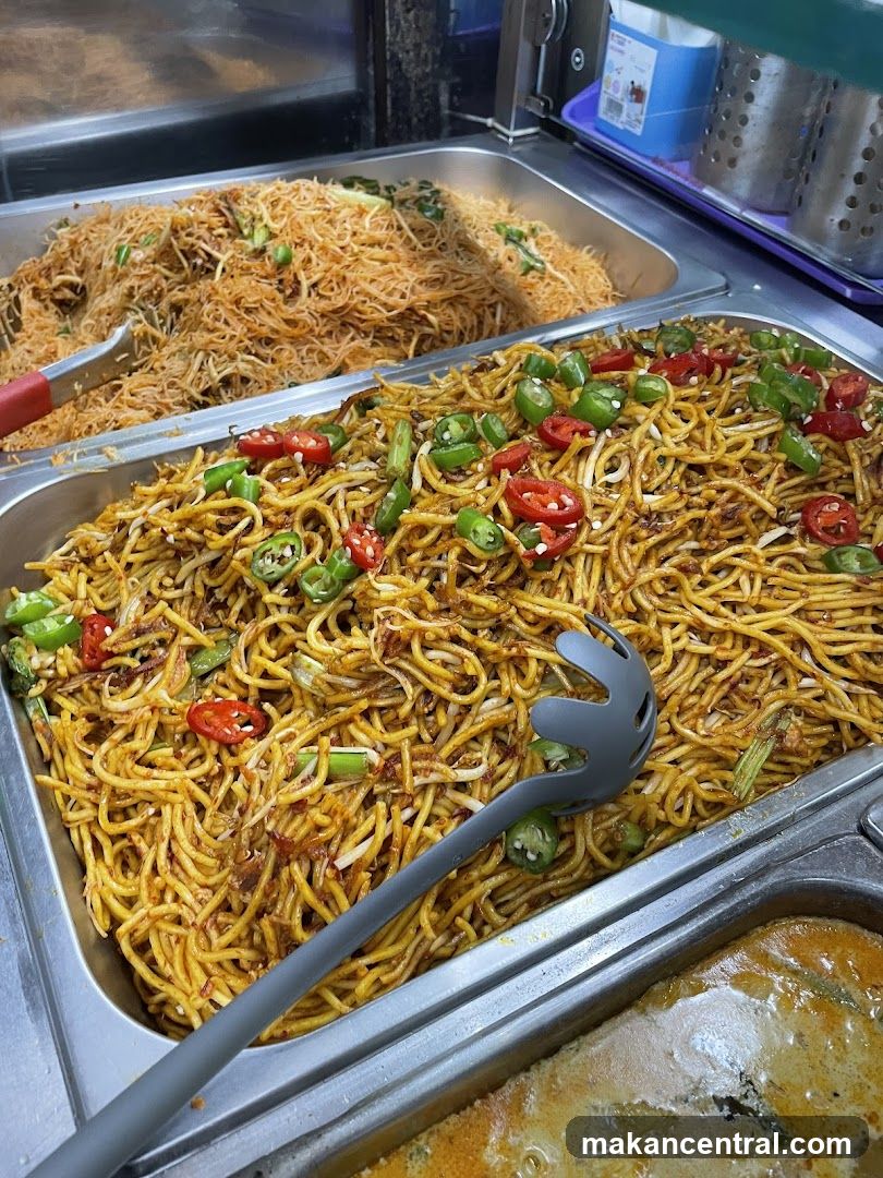 Food Display at Food Stall
