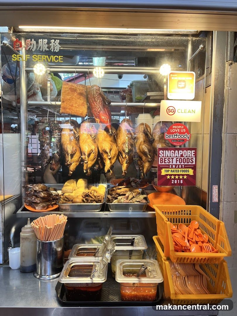 Food stall display