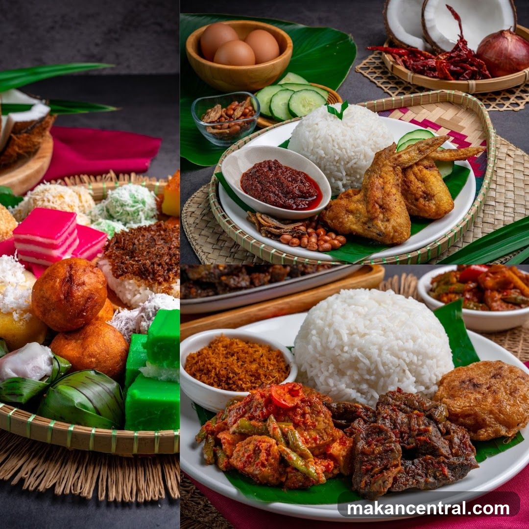 Food Presentation Collage