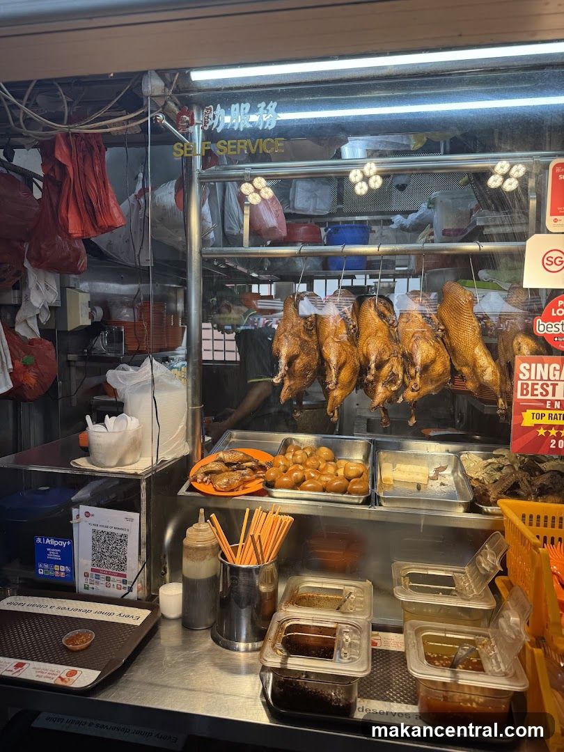 Food stall interior