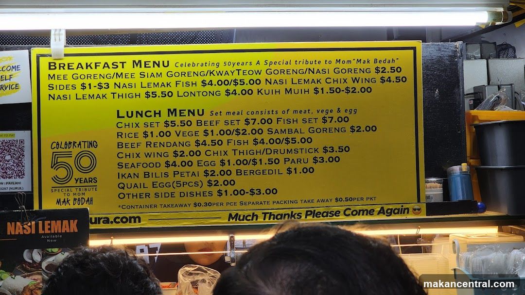 Breakfast and Lunch Menu