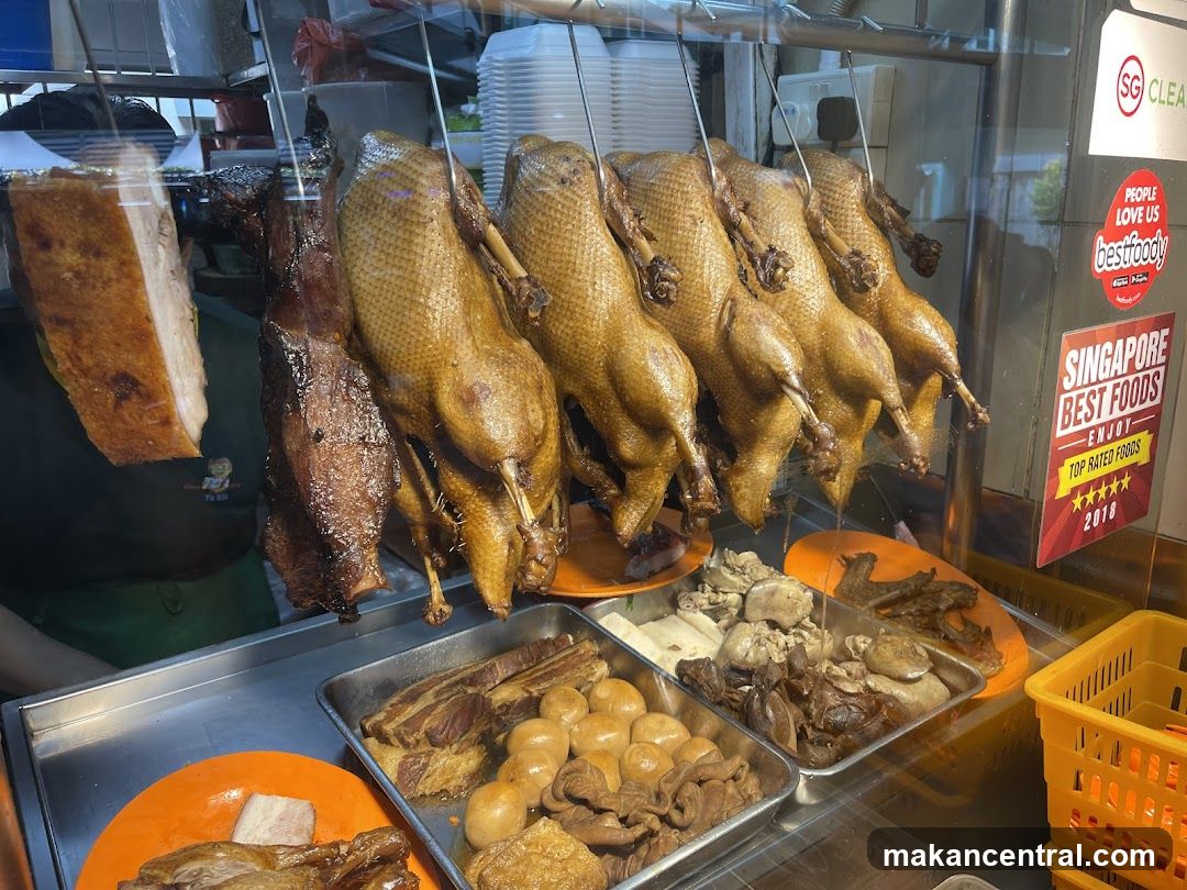 Food stall display