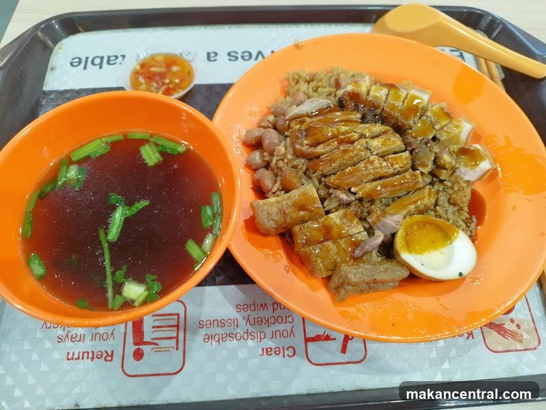 Food served on tray