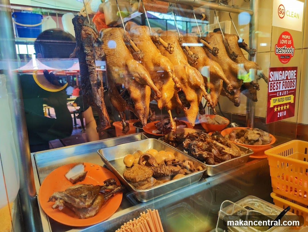 Food stall display
