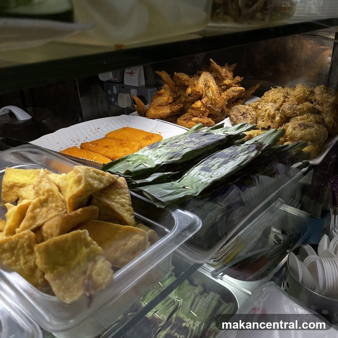 Food Display at Stall