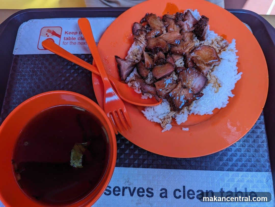 Food served on tray