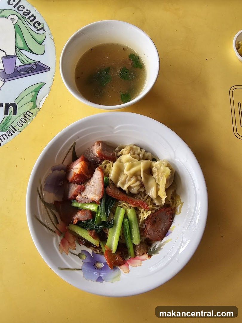 Food on Yellow Table