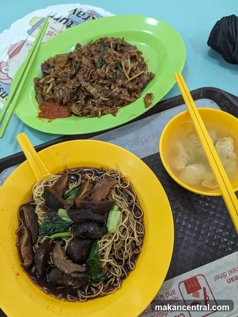 Food at a eatery