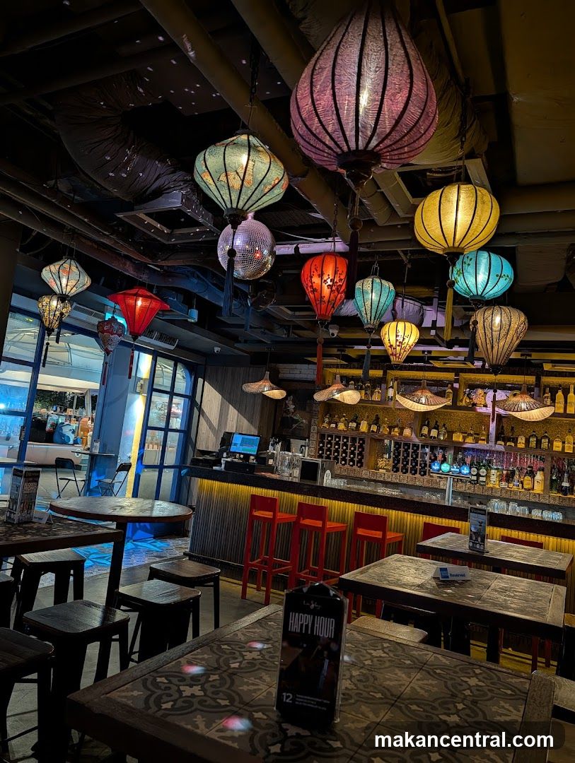 Interior of a bar or restaurant