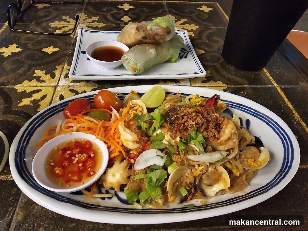 Food served at a restaurant