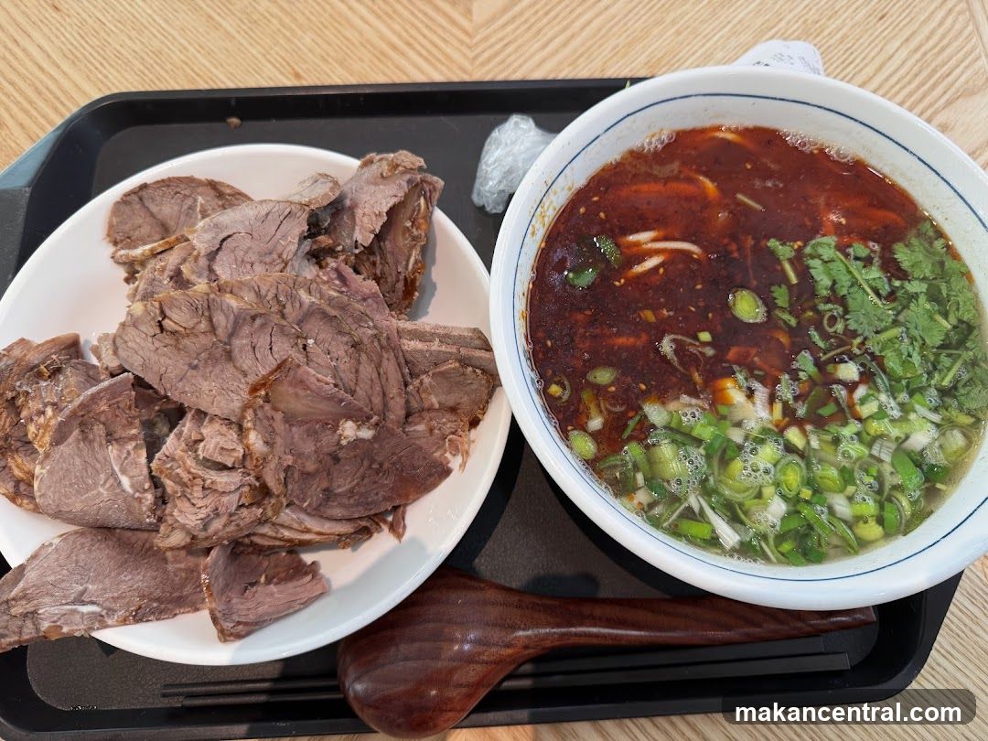 Food served on tray