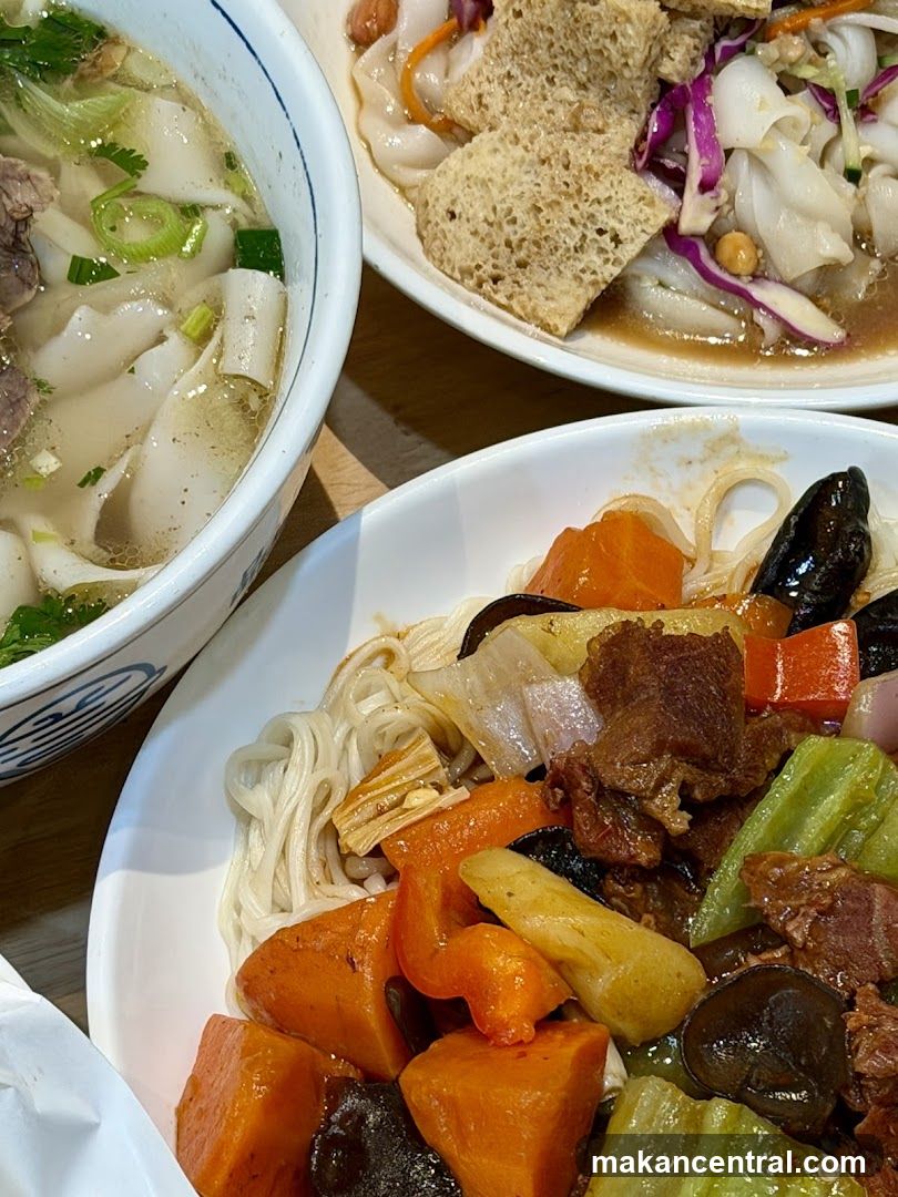 Food dishes on table