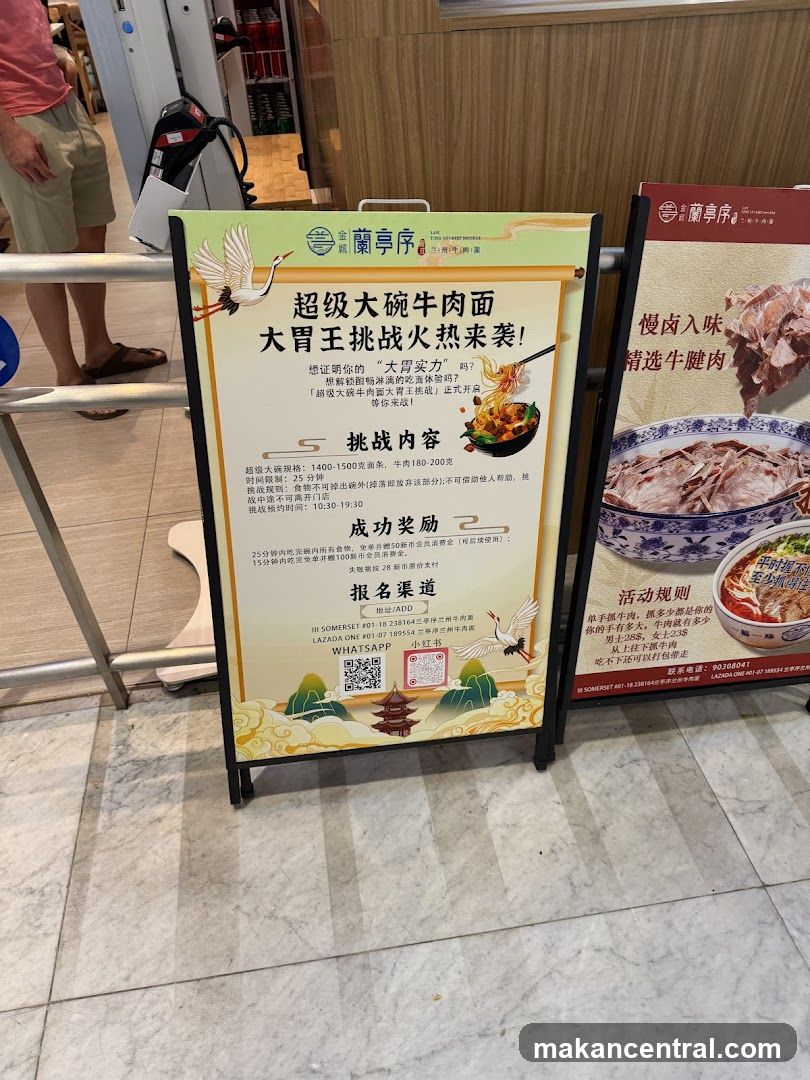 Promotional Signage for Restaurant Challenge
