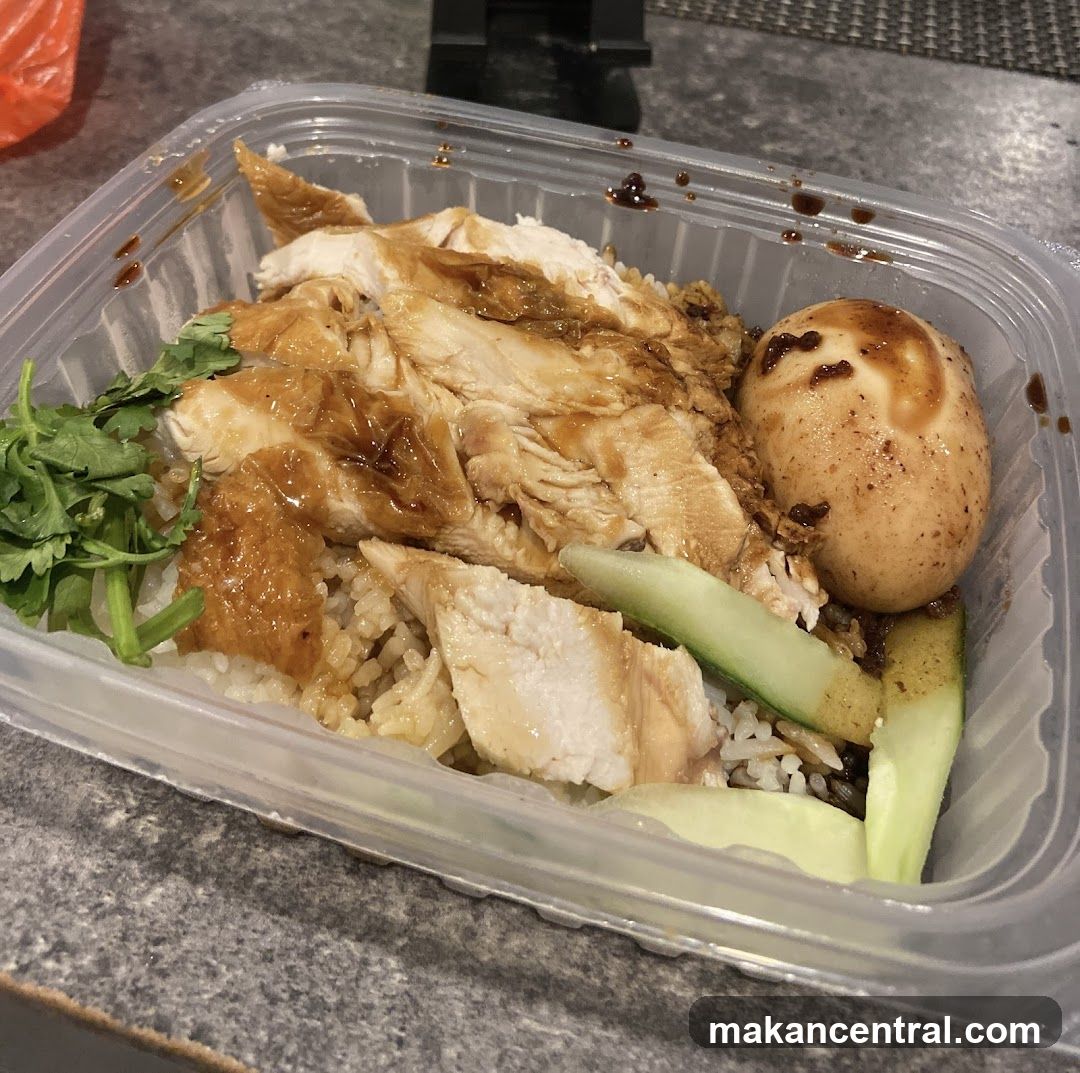 Food in plastic container