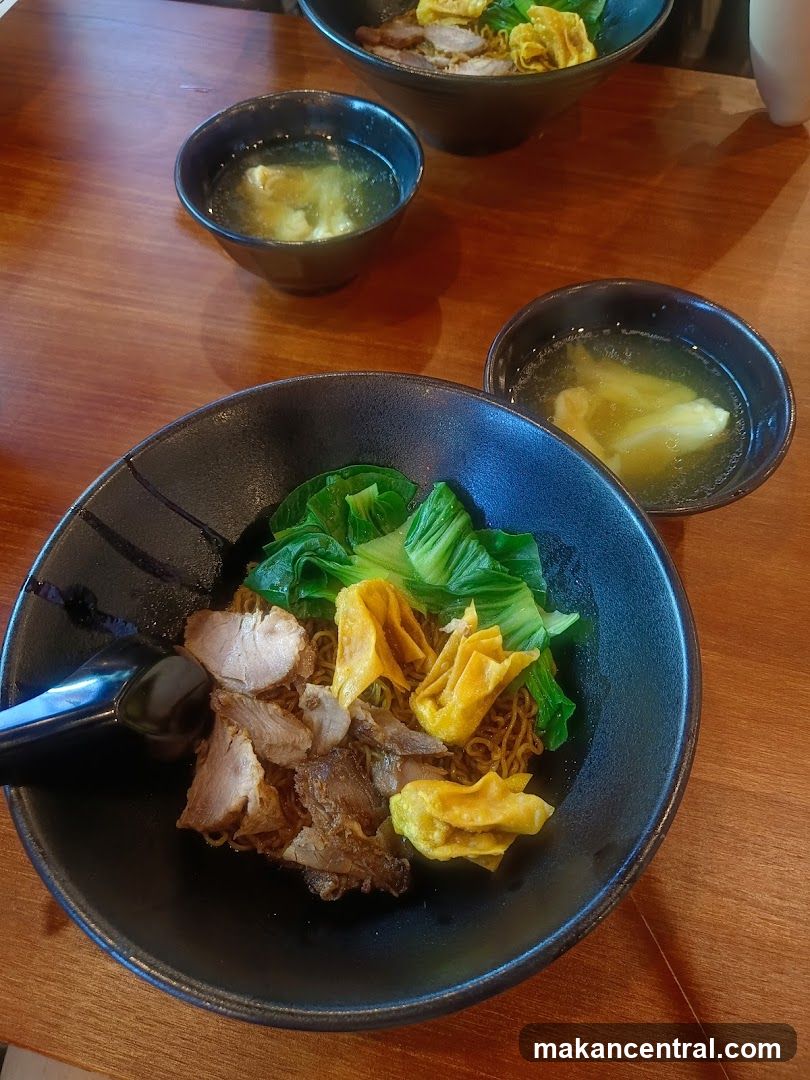 Food on Wooden Table