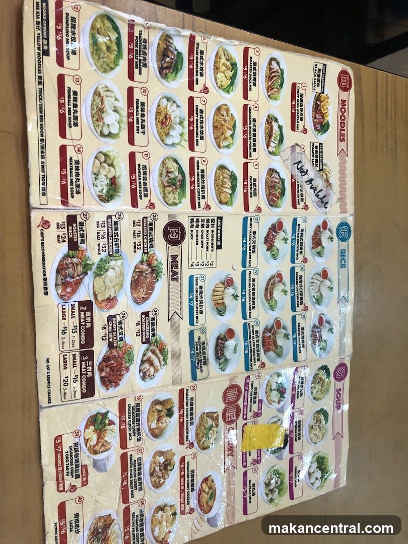 Restaurant Menu