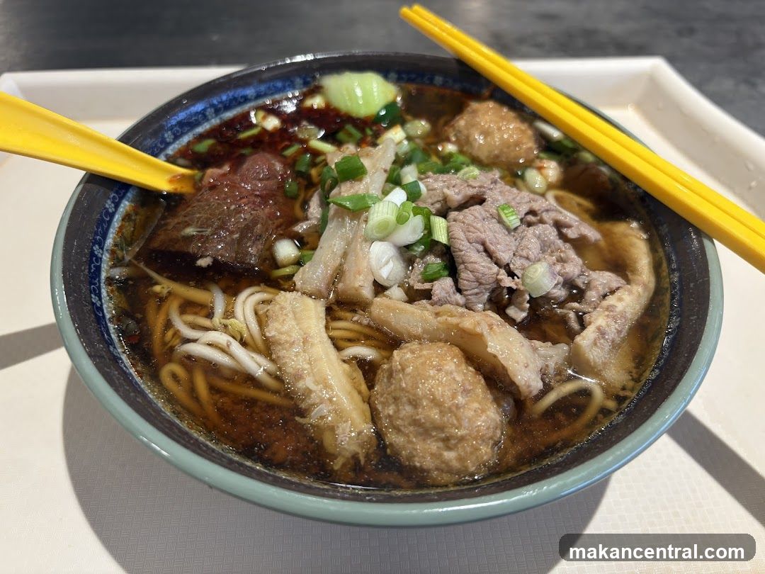 Noodle Bowl with Chopsticks