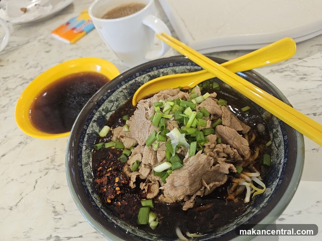 Dining Table with Noodle Dish